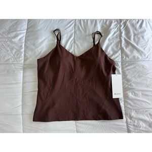 new-lululemon-size-14-align-waist-length-cami-tank-c-d-built-in-bra-lava-cake