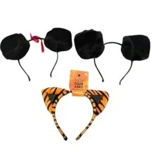 Bundle of 3 pieces adult costume ears OS